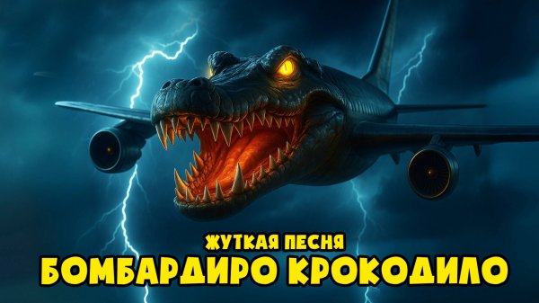 БОМБАРДИРО КРОКОДИЛО - Аниматор (ПЕСНЯ КЛИП МЕМ BOMBARDINO CROCODILO)