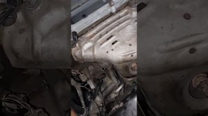 TOYOTA RAV 4 2.0L ПОМПА ВОДЯНАЯ ТЕРМОСТАТ ДЕМОНТАЖ ЗАМЕНА