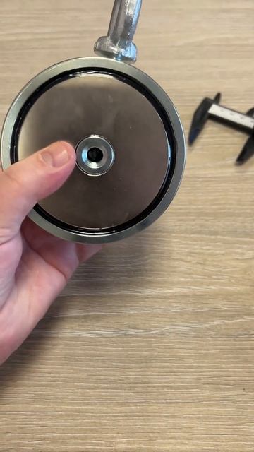 Поисковый двухсторонний магнит для магнитной рыбалки