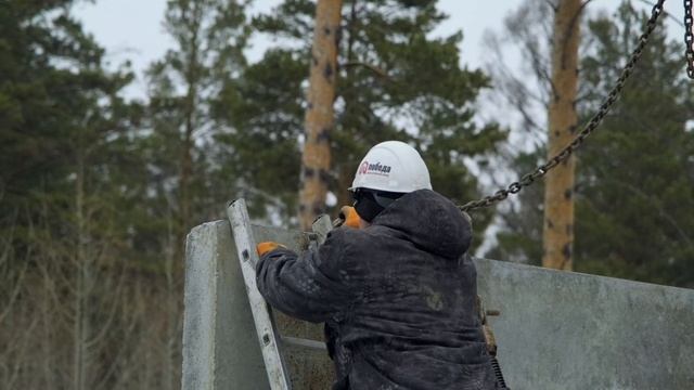 Каменный двухэтажный дом. Сборка домокомплекта из жел