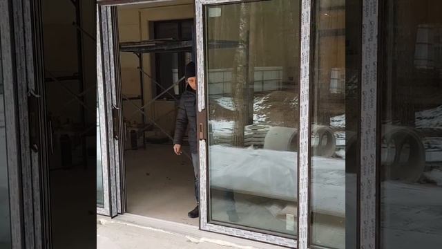 Подъемно-сдвижные двери GEALAN S9000HST смотреть онлайн