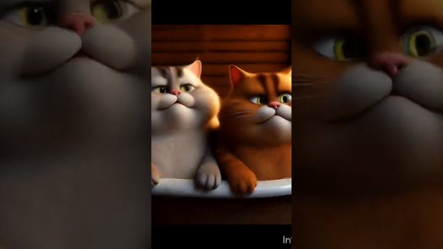 Котики моются в бане. смотреть онлайн
