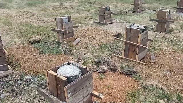 Как не надо делать бурозаливные сваи. смотреть онлайн