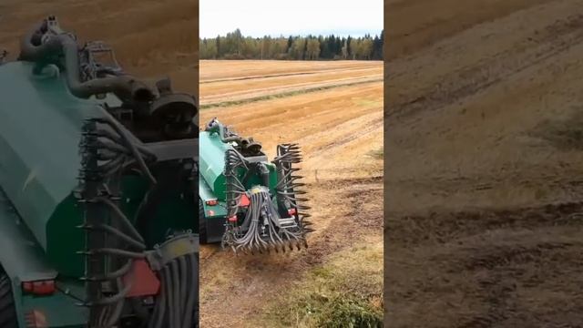 Внесение жидкий удобрений. Цистерна Agronic смотреть онлайн