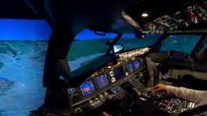 Заход и посадка в Паро | Approach and landing in Paro (VQPR) - Boeing 737-800