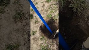 Установка качелей