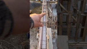 Армопояс одноэтажного дома 8 на 12