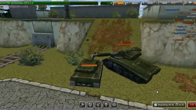 Tanki Online 1 серия!! (Харошое начало)