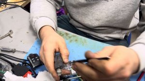 Ремонт личинки VW polo часть 2