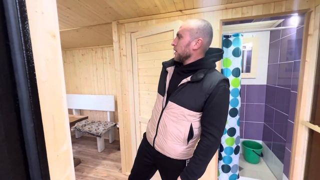 Каркасная баня 2.5/6м смотреть онлайн