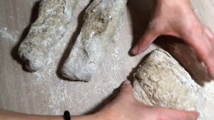 Багет из ржаной муки | Rye Flour Baguette Recipe