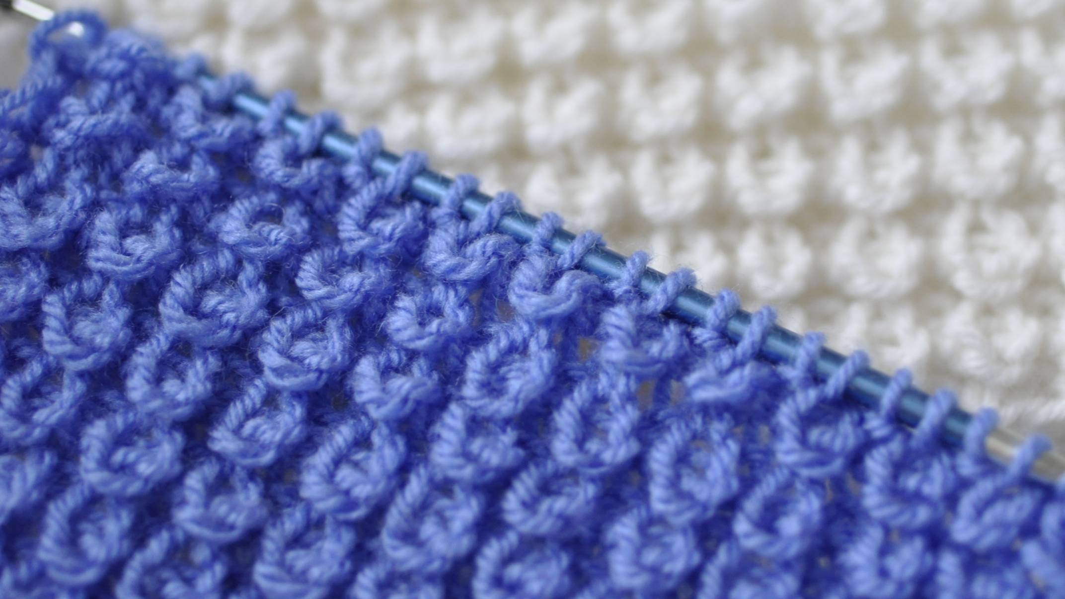 Узор 'КУКУРУЗКА'.МК.Простой и обьемныйузор спицами. смотреть онлайн