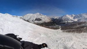 Чегет, катаю ⛷️, спуск Доллар 💵, 01.04.2023