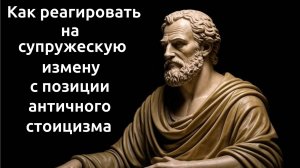 Как реагировать на супружескую измену с позиции античного стоицизма.