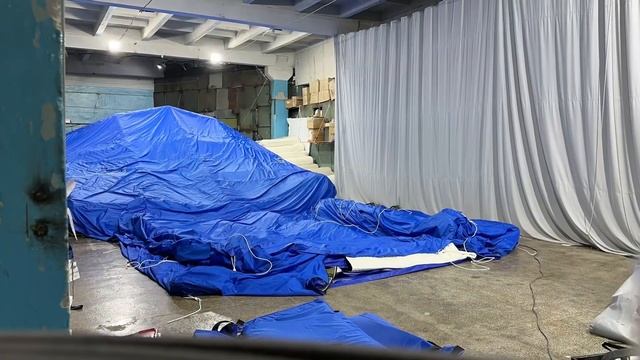 Пневмокаркасный модуль 12х6х3,3 м. смотреть онлайн