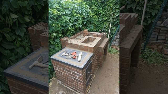 Постройка русской печи, так проводим отпуск !!!