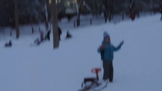 Зимние забавы в ноябре