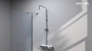Видеоинструкция по установке душевой системы AM.PM Func F8F