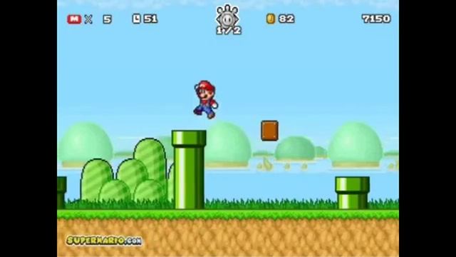 Супер Марио Скрамбл 2 / Super Mario Bros Star Scramble 2 / Www.allgames.cc