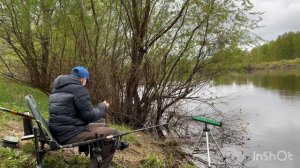 Рыбалка на фидер, река Клязьма. Новая локация. 06.05.2025