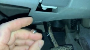 Замена троса замка капота