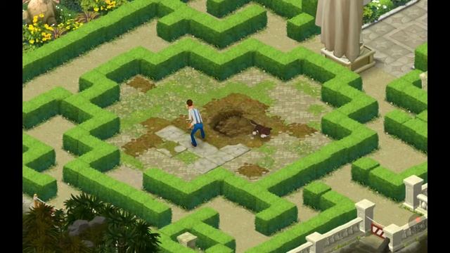 Gardenscapes - New Acres - Задание: Засыпать яму землей смотреть онлайн