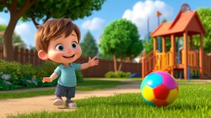 Мячик веселый  для детей и малышей