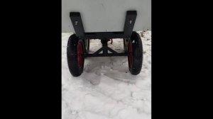 Мототачка, приставка к мотоблоку Фаворит.