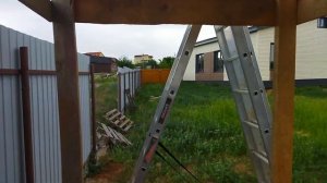 ЛЕТНИЙ ДУШ из поддонов и ОСБ своими руками