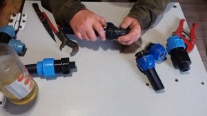 Фитинги  ПНД. Выбор и сборка.