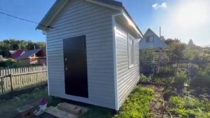 Дачный домик Бытовка 3х4