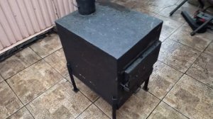 Самодельная буржуйка долгого горения