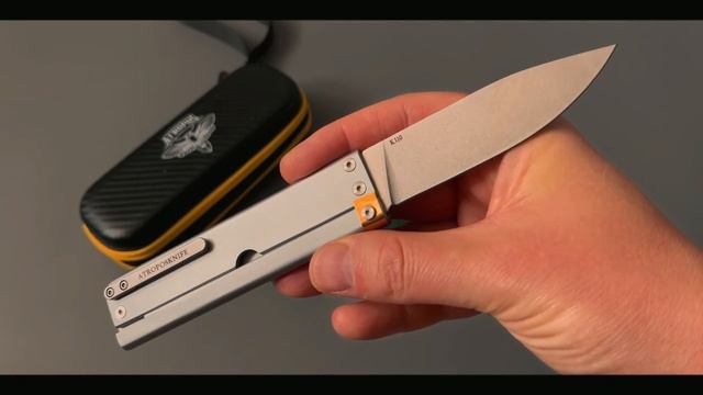 Нож Atropos Knife Траппер сталь K110