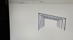 навес односкатный 4,5м шириной