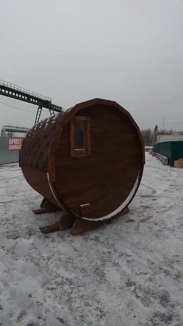 баня бочка 2 метра #shorts #банябочка #баняквадро #баня смотреть онлайн