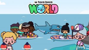 TOCABOCA МУЛЬТИК АКУЛЕНОК НАС ПОЙМАЛ😂 Куклы ЛОЛ СЮРПРИЗ сбежали купаться на море ИЗ САДИКА