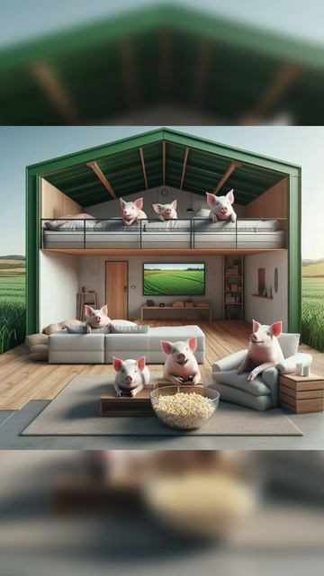 Сарай для свинок как сделать 🐽🐖🐖🐖 смотреть онлайн