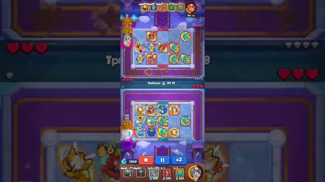 Мечи рулят,12 инквизитор vs 15 инквизитор.Rush Royale смотреть онлайн