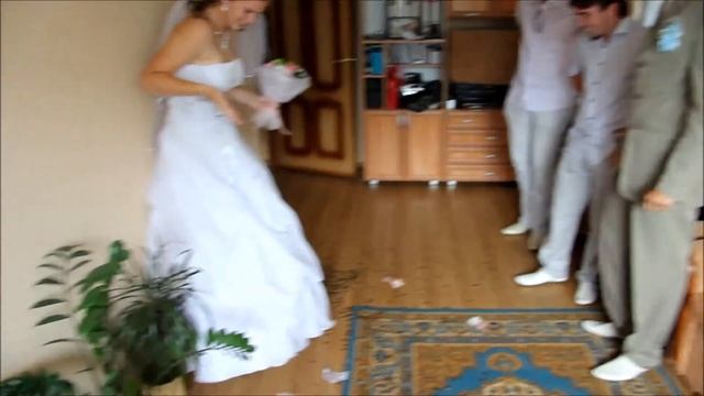 Выкуп невесты, свадебный прикол, свадьба смотреть онлайн