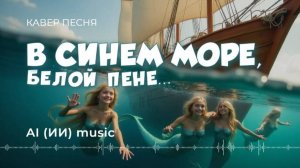 В синем море, белой пене (рок кавер песня) - ИИ музыка видео