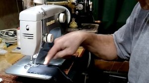 Шьём двойной иглой на Веритас 8014/35