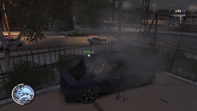 GTA IV EFLC | Забагованные качели, Стычки с полицией | Игра п смотреть онлайн