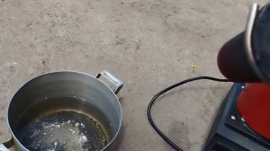 Плавка серебра в муфельной печи.#драгметаллы #аффинаж