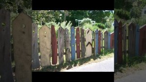 🌷100 Красивых идей для дачи и сада: ЗАБОРЫ ИЗ ПОДДОНОВ