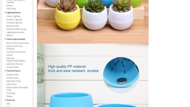 Мини полимерный пластиковый цветочный горшок для рас? смотреть онлайн