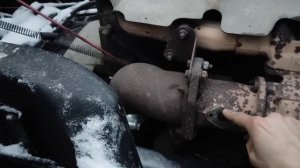 Ремонт горного тормоза. Смазал крышу прицепа