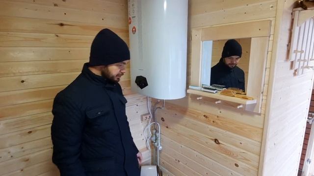 Классная баня 6*3,3 с отдельной помывочной. смотреть онлайн