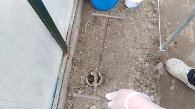 ПОСАДКА ТОМАТОВ В ТЕПЛИЦУ. ЧУДО ЛОПАТА!!! смотреть онлайн