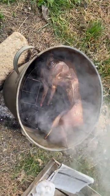 Копчение кролика