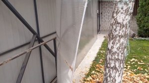 защита откатных ворот, доступ до механизма